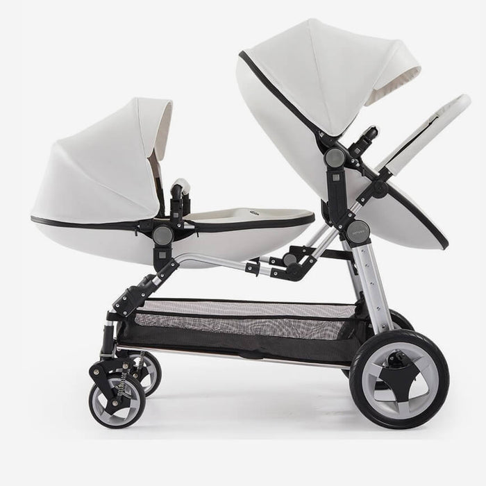 Blue Lace Long Sleeve Dress